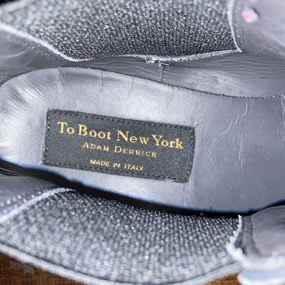 To Boot New York Adam Derrick Gray Chelsea Boots Suede Ankle size 10 - Picture 2 of 9